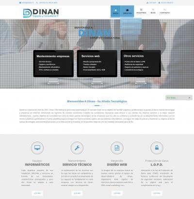 Nueva web corporativa de Dinan